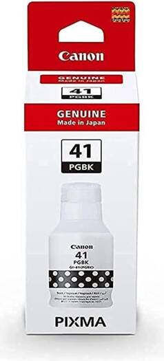 Canon GI-41 PGBK, Black Ink Bottle, Prints Up to 6,000 Pages, 135 ml