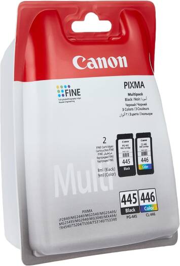 Canon PG 445/CL 446 BK/C/M/Y Ink Cartridge-Pack of 10pcs