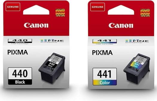 Canon PG 440 Black Ink Cartridge +CL 441 Colour Ink Cartridge Multi-Value Saving pack