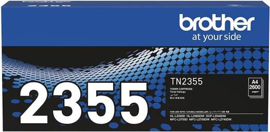 Brother Genuine Tn-2355 High Yield Black Ink Printer Toner Cartridge