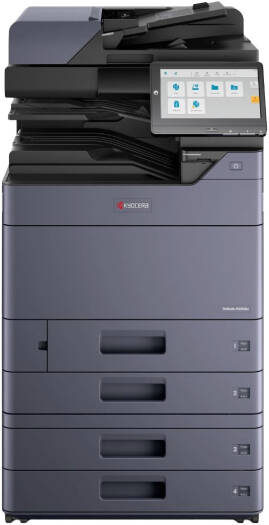 Kyocera TASKalfa MZ3501ci Color MFP, 35 PPM, Cloud-Ready, 10.1" Touch Panel, Advanced AI, Secure Document Management, High Image Quality, Productive Finishing Options | TASKalfa-MZ3501ci