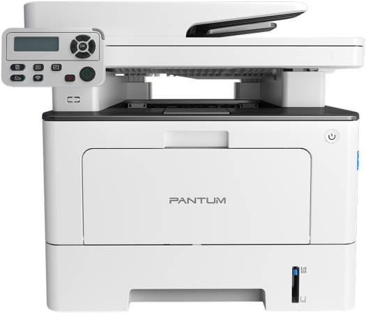 Pantum BM5100ADW Mono Laser Multifunction Printer, 40ppm Printing Speed, USB+NET+WIFI Connection Method, 1200x1200 DPI Resolution, 150 Paper Output, Auto Duplex Print, White | BM5100ADW