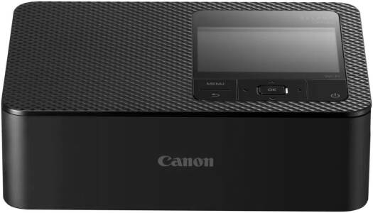 Canon SELPHY CP1500 Portable Photo Printer, Fixed Position 3.5" 230K Dot LCD, Dye-Sublimation Thermal Transfer Printing System, 300x300 DPI, 23-41sec Approx Speed, USB/Wi-Fi, Black | CP1500