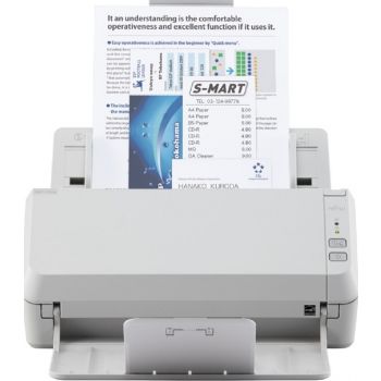 RICOH SP-1130N Image Scanner A4 Colour Sheet Fed Scanner, 600 dpi, 4,000 sheets Daily Volume, ADF, Duplex, White | PA03811-B021
