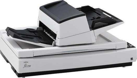 RICOH fi-7700S High-Speed Document Scanner, 200ppm Simplex, 600dpi Optical Resolution, 300-Sheet ADF, Multi-Feed Detection, Auto Skew Correction, Rotating ADF | PA03740-B301