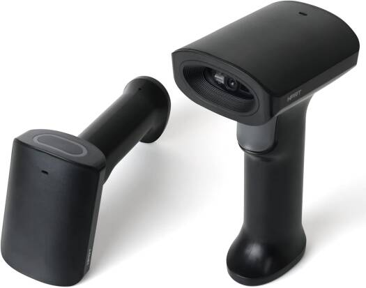 HPRT General Purpose Barcode Scanner, HPRT 1D 2D QR Code Scanner, Handheld UPC EAN Label Screen Reader with Android iOS Windows, USB Wired, Rechargeable, Black | HPRT-N130