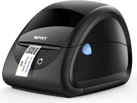 iDPRT Label Printer - 2022 Thermal Label Maker with Auto Label Detection, 1"-3.35" Print Width for Home, Office & Small Business, Suitable for Barcode, Black | SP310
