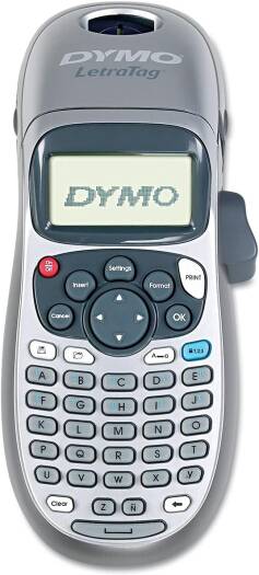 Label Maker, LetraTag 100H Handheld Label Maker, Easy-to-Use, 13 Character LCD Screen, Great for Home & Office Organization - 1