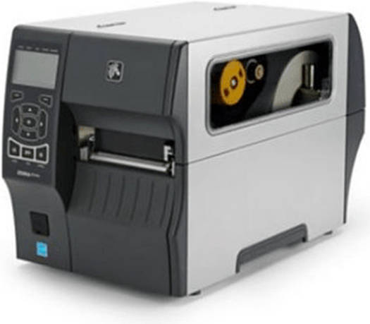 Zebra ZT411 Heavy Duty Barcode Label Printer, 300dpi Print Resolution, 14.0 ips Print Speed, LCD Display, Thermal Transfer, 4.1" Print Width, USB, Ethernet, Bluetooth, Gray | ZT41143-T0E0000Z