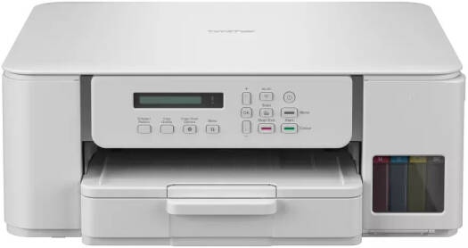 Brother DCP-T536DW Ink Tank Printer, Up to 16/9 IPM (Mono/Colour) A4 Print Speed, Up to 150 sheets Max Paper Capacity, Auto 2-Sided (Duplex) Printing, WiFi, WiFi-Direct, USB 2.0, White | DCP-T536DW
