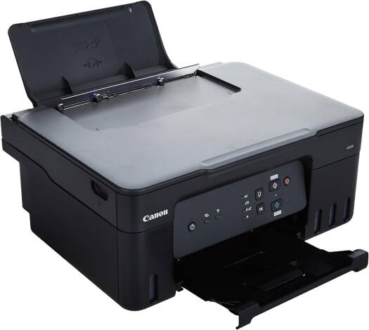 Canon PIXMA G3430 MegaTank Printer, Wireless 3-in-1 Print/Scan/Copy, Refillable Ink Tanks, High Yield, Fast 11ipm Print, 100-Sheet Tray, Mobile & Cloud Printing, Low Running Costs, Black | PIXMA-G3430