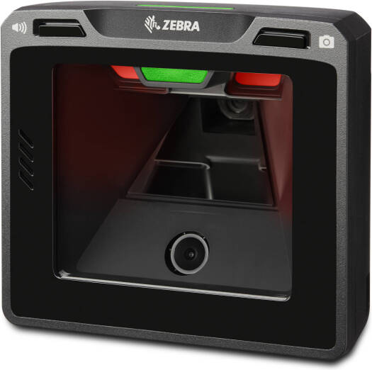 Zebra SP72-V On-Counter Vertical Scanner (Scanner Only), 1D & 2D Scanner Type, 660 nm Wavelength, 1920 x 1200 pixels Sensor Resolution, IP52 Rated Protection, Black | SP7201-SV00004ZZWW