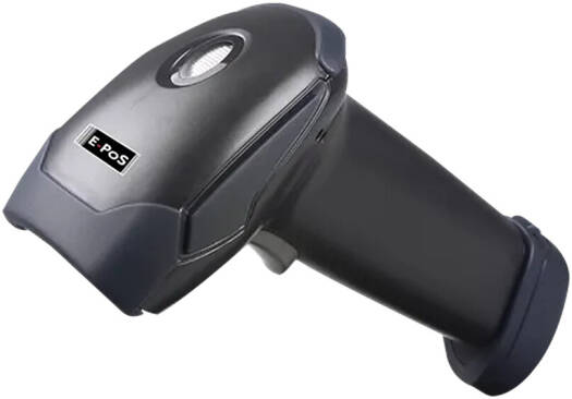 Partner ES1D-WIRED 1D Handheld Barcode Scanner, 650nm Laser Illuminant Type, RS232 Baud Rate 2400 - 38400 Data Transfer Speed, IP65 Waterproof, ABS & EVA Materials, Black | ES1D-WIRED