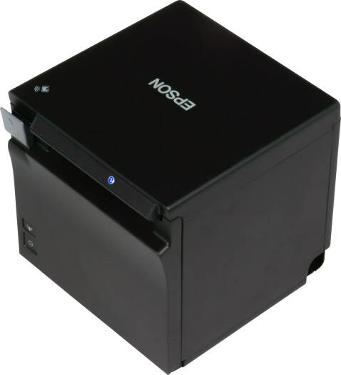Epson TM-m30II (122A0) USB + Ethernet + NES, Receipt Printer with Epson OT-WL06-327 Wireless LAN Dongle, 250mm/s Print Speed, 203x203 DPI Resolution, Black