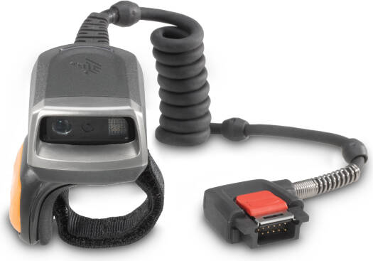 Zebra RS5000 Barcode Scanner, 1D, 2D & Omnidirectional Scanner Capabilities, Laser & Linear Scanner Type, Imager Sensor, SE4710 Engine, Dark Gray | RS5000-LCFSWR