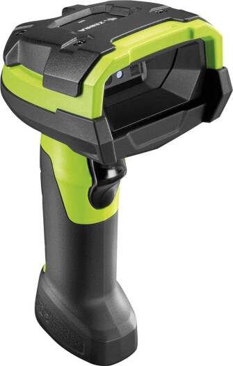 Zebra DS3678-ER Handheld Barcode Scanner Only, 1D & 2D Scanner Type, Laser Sensor, 1280 Pixels Sensor Resolution, Wired & Wireless Connectivity, Black / Green | DS3678-ER2F003VZWW