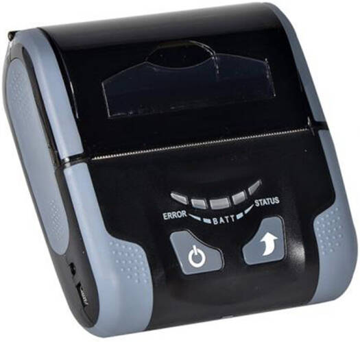EasyPos RPP300 Portable Mini 80mm Pocket Mobile POS Thermal Receipt Printer, Bluetooth, USB, WiFi, 2000mAh Rechargeable Lithium Ion Battery, Gray | RPP300