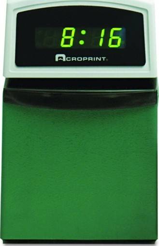 Acroprint Time Clocks and Recorders, ink color purple, Green | ACP016000001