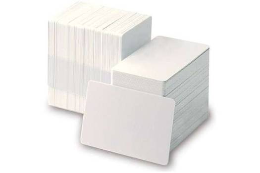 PACTO ID Durable PVC white Cards 500Pcs for wide range of card identity applications without magnetic Stripe (500 Cards) | CR-79/CR-80