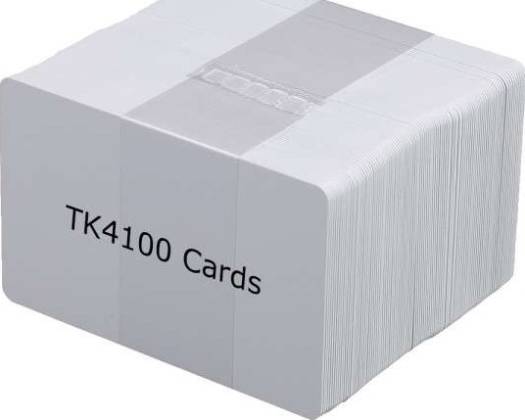 TK4100 Card 86 x 54mm Without UID Numbers, White | SC-TK4100