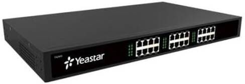 Yeastar TA2400 VoIP Gateway, 24 FXS Ports, SIP IAX2 Compatible, Analog to IP Phone System, Rackmount | B08JH6F5PQ