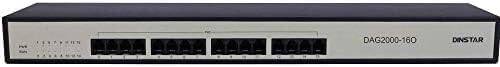 Dinstar VoIP Gateway DAG2000-16O FXO Analog Simple Operate 16 FXO Ports