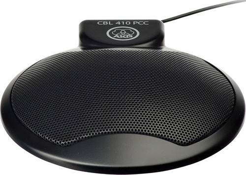AKG CBL 410 PCC USB Conference & VoIP Microphone Cardioid Boundary Layer, Plug-and-Play, Cascading Capability, 20Hz-20kHz, Integrated USB Cable | 3177H00010