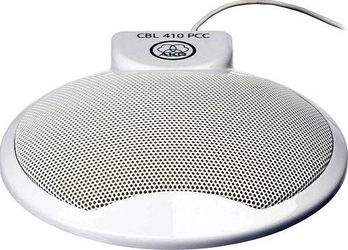 AKG CBL 410 PCC Conference & VoIP Microphone - White | 3177H00020