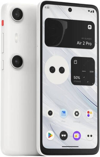 XREAL Beam Pro 5G Handheld Controller, 6.5" 1080 x 2400 LCD 60Hz Display, 8GB RAM + 256GB Storage, Snapdragon Spatial Companion Processor, Wi-Fi 6 & Bluetooth 5.2, Pearl White | Beam-Pro5G