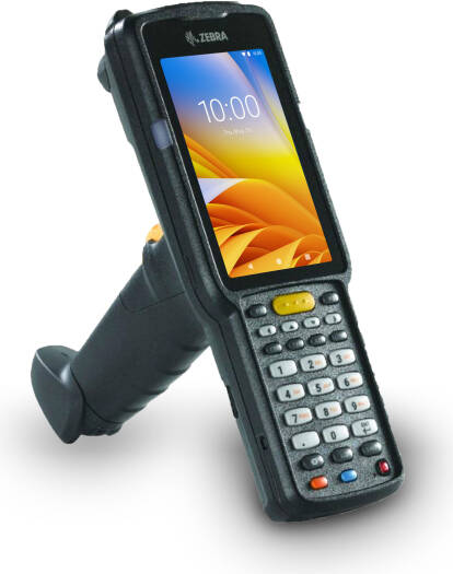 Zebra MC3300x Mobile Computer, 4" WVGA Capacitive Touch, Qualcomm Snapdragon SD660, 4GB RAM, 32GB Flash, SE965 1D Laser, SE4770 2D, 7000mAh Battery, Black | MC3300x