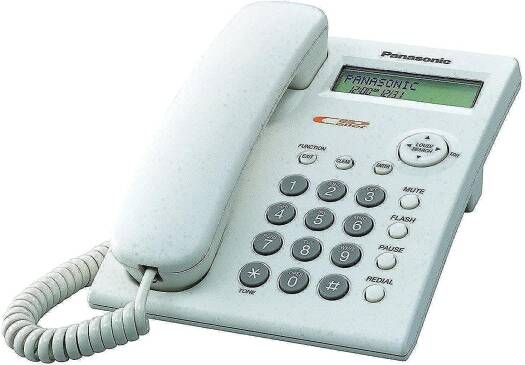Panasonic KX-TSC11FX Corded Telephone - White