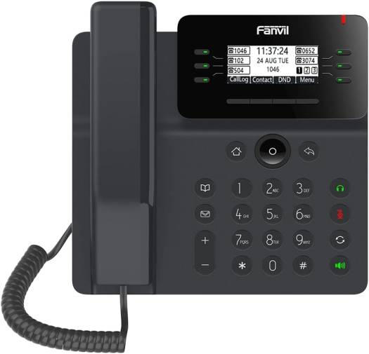 Fanvil V62 Essential Business Phone 6 SIP Lines HD Voice PoE Support