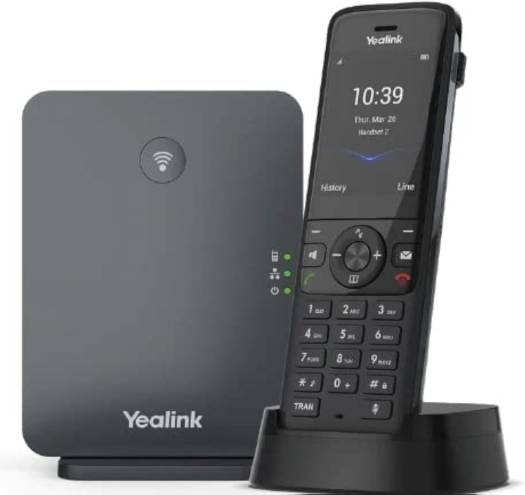 Yealink W78P - 1302026 DECT IP Phone System - W78H Handset + W70B Base