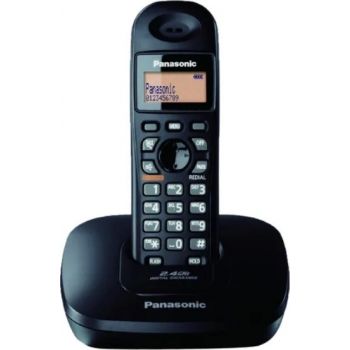 Panasonic Digital Cordless Phone With Stand - Black | KX-TG3611BX5