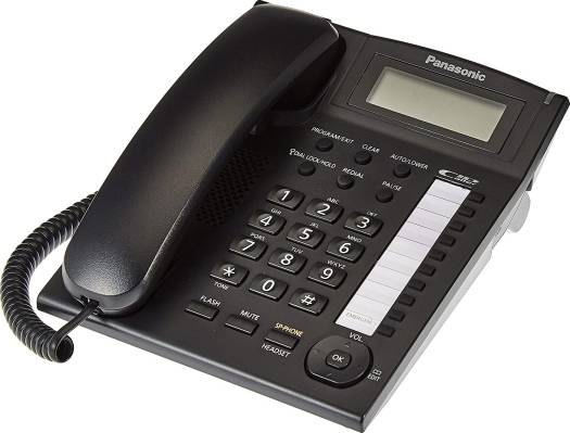 Panasonic KX-TS880 Integrated Corded Telephone - Black | KXTS 880 BLK