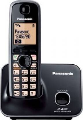 Panasonic Single Line 2.4GHz, Digital Cordless Telephone, 2.4GHz| KX-TG3711
