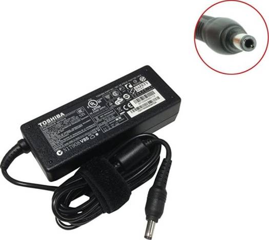 Toshiba Replacement PA-1750-09 - 19V Output 3.95A, AC Adapter Charger, Input Voltage 100-240V - 1.5A 50-60Hz, Laptop Adapter Charger | PA3715U-1ACA