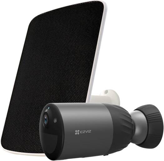 EZVIZ BC1C 2MP KIT Security Camera Outdoor Wireless, Large Rechargable Battery, Free 32 GB Local Storage, PIR Motion Detection, Two-way Talk, Colour Night Vision, Waterproof, H.265(BC1C 2MP KIT)