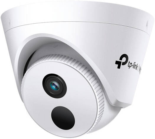TP-Link VIGI IR Turret Network Camera, 2MP Full-High Definition, H.265+, 2.8mm Lens, Human & Vehicle Classification, Smart Detection, Corridor Mode, Simplified Deployment with PoE, White | VIGI C420I