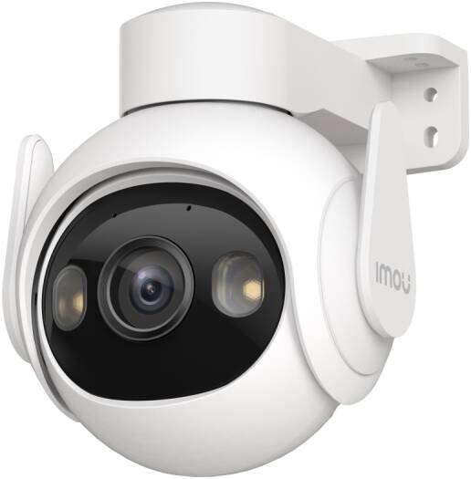 Imou Cruiser 2 Outdoor Security Camera, 1620P 3K UHD H.265 Wi-Fi Pan & Tilt Camera, 5MP, 3.6mm, Smart Full-Color Night Vision, Built-in Mic & Speaker, IP66 Weather-Resistance, White | IPC-GS7EP-5M0WE