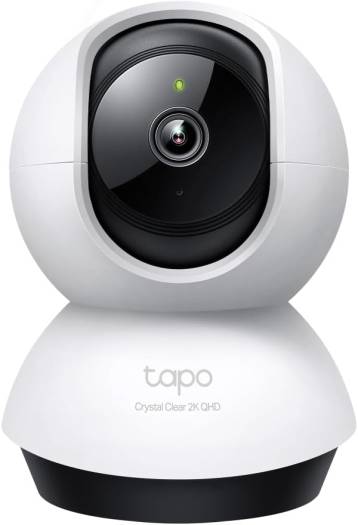 TP-Link Tapo Pan/Tilt AI Home Security Wi-Fi Camera identifies people, pets, and vehicles/Abnormal Sound Detection, Two-Way Audio, Flexible Storage & Hands-Free Operation, White | TAPO C220