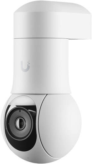 Ubiquiti G5 PTZ Compact, All-Weather 5MP 2K PoE+ Camera With Low Latency Pan-Tilt-Zoom Control, Versatile Mounting Options, Smart Detection, IR Night Vision, IP66 Weatherproof, White | UVC-G5-PTZ