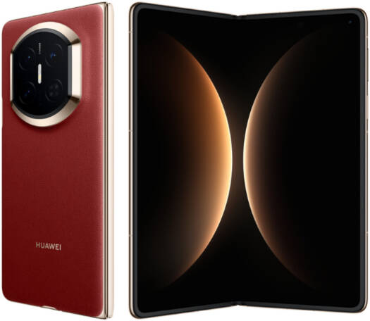 HUAWEI Mate X7 Foldable Mobile Phone, 8.0″ + 6.49″ LTPO OLED 120Hz Display, Kirin 9030 Pro, 16GB RAM, 512GB ROM, 50MP Triple Camera, 66W SuperCharge, Nebula Red | MateX7
