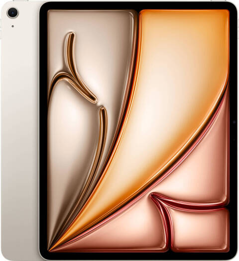 Apple iPad Air 2024 Tablet, 13" Liquid Retina Display, M2 Chip, 8-Core CPU, 9-Core GPU, 16-Core Neural Engine, 8GB RAM, 512GB Storage, Wi-Fi, International Version, Starlight | iPad-Air-SL-512