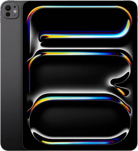 Apple iPad Pro, 13" Ultra Retina XDR Display, M4 Chip, 10-Core CPU, 16-Core Neural Engine, 16GB RAM, 1 TB Storage, Wi-Fi Only, Nano-Texture Glass, US Version, Space Black | MVXW3LL/A