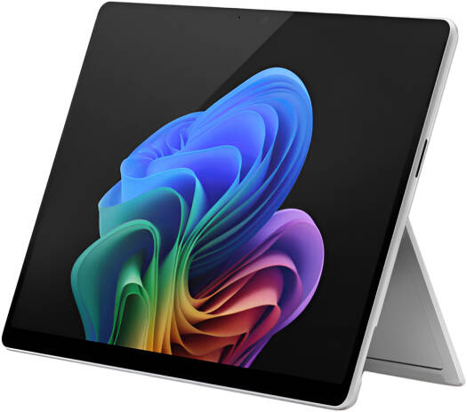 Microsoft Copilot+ PC Surface Pro Tablet, 13" PixelSense Flow Touch 120Hz Display, Qualcomm Snapdragon X Plus, 16GB RAM, 512GB SSD, Qualcomm Adreno, Wi-Fi, Win 11, Platinum | ZHY-00001 / ZHY-00008
