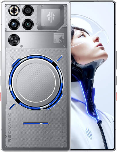 REDMAGIC 11 Pro Smartphone, 6.85" BOE X10 FHD+ 144Hz Display, Snapdragon 8 Elite Gen 5, 24GB RAM, 1TB ROM, Adreno 840, REDMAGIC OS 11, 7500mAh Battery, Subzero | 11-PRO