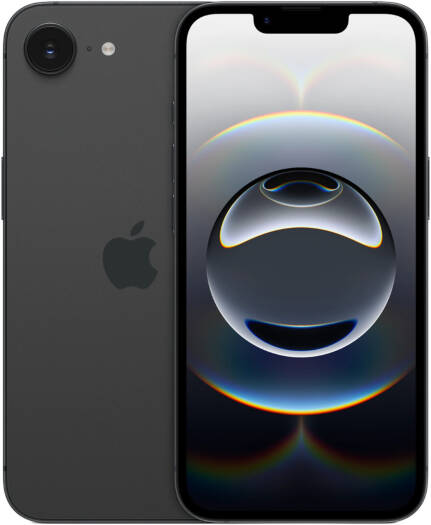 Apple iPhone 16e Mobile Phone, 6.1" Super Retina XDR OLED Display, A18 6-Core CPU, 4-Core GPU, 16-Core Neural Engine, 8GB RAM + 512GB Storage, 4005mAh Battery, MEA, Black | iPhone-16e-512blkmea