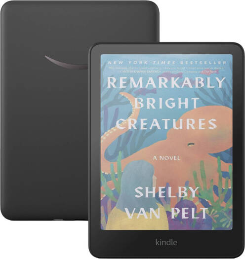 Amazon Kindle Colorsoft Tablet, 7" ColorSoft Display, Page Color Feature, 16GB Storage, Adjustable Warm Light, Glare-Free Display, Adjustable Warm Light, Display Black | COLORSOFT