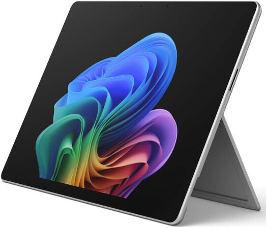 Microsoft 13" Surface Pro Copilot+ PC 11th Edition Tablet, 13" PixelSense Flow 120Hz Touch Display, Snapdragon X Elite, 32GB RAM, 1TB SSD, Qualcomm Adreno GPU, Windows 11 Pro, Platinum | ZIR-00007